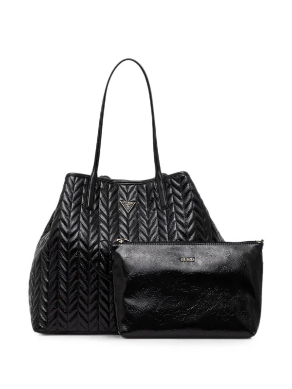 GUESS USA キルティング トートバッグ | ブラック | FARFETCH JP