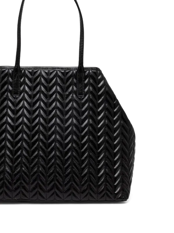 GUESS USA キルティング トートバッグ | ブラック | FARFETCH JP