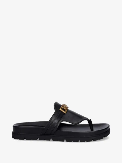 GUESS USA sandalias Farron con placa del logo