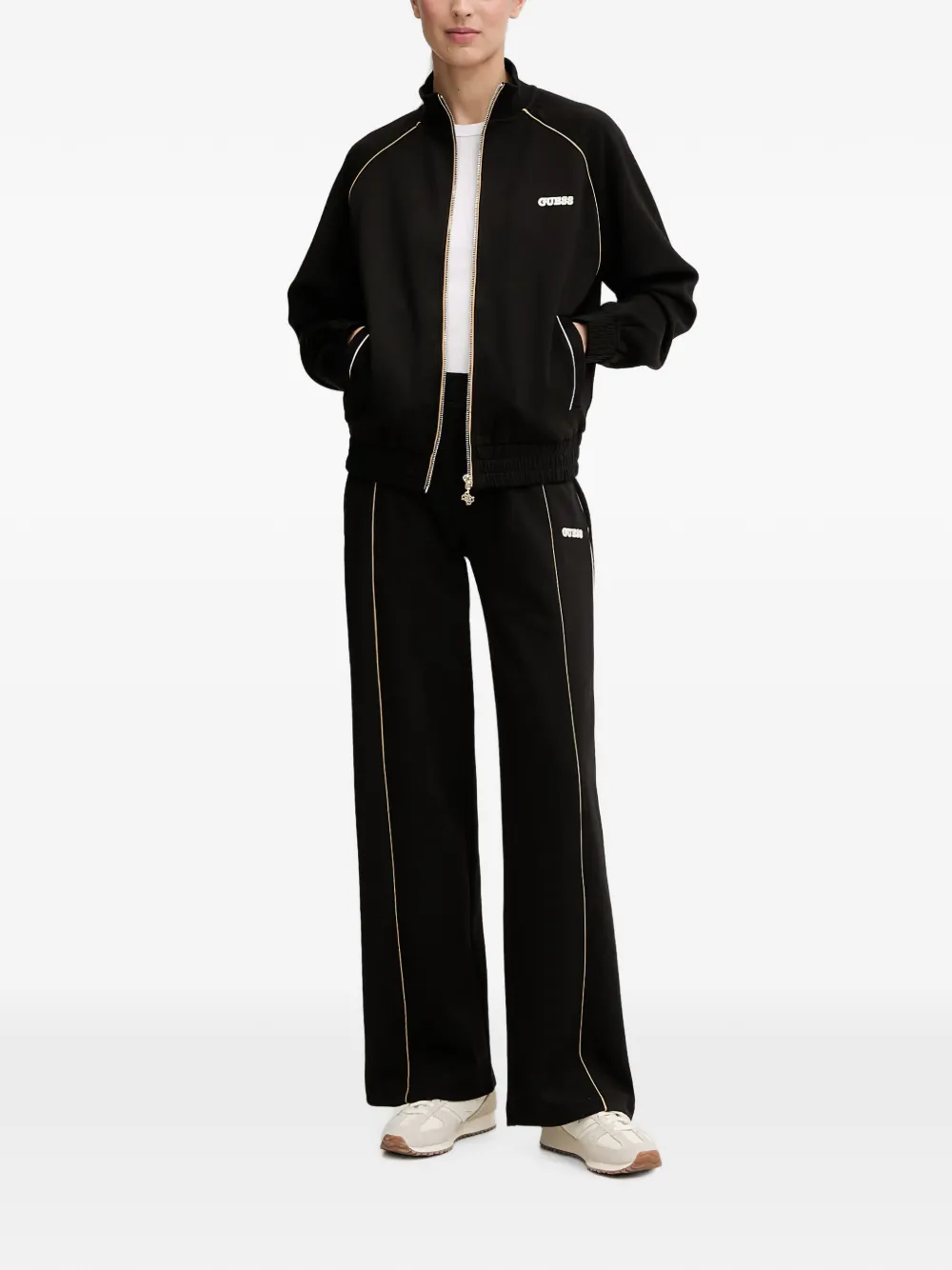 GUESS USA Jack met logopatch Zwart