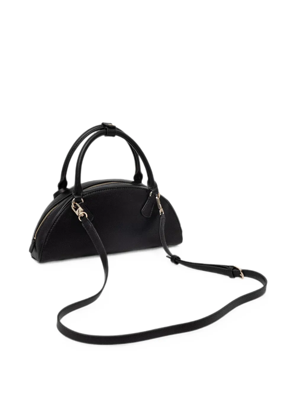 GUESS USA Isobel shopper met hartbedel en logoplakkaat Zwart