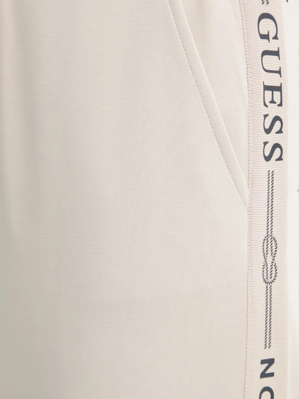 GUESS USA Trainingsbroek met logoband Beige