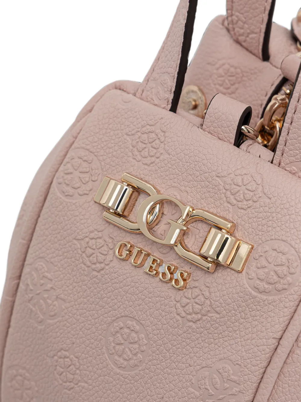 GUESS USA Anise shopper met logo-reliëf Roze