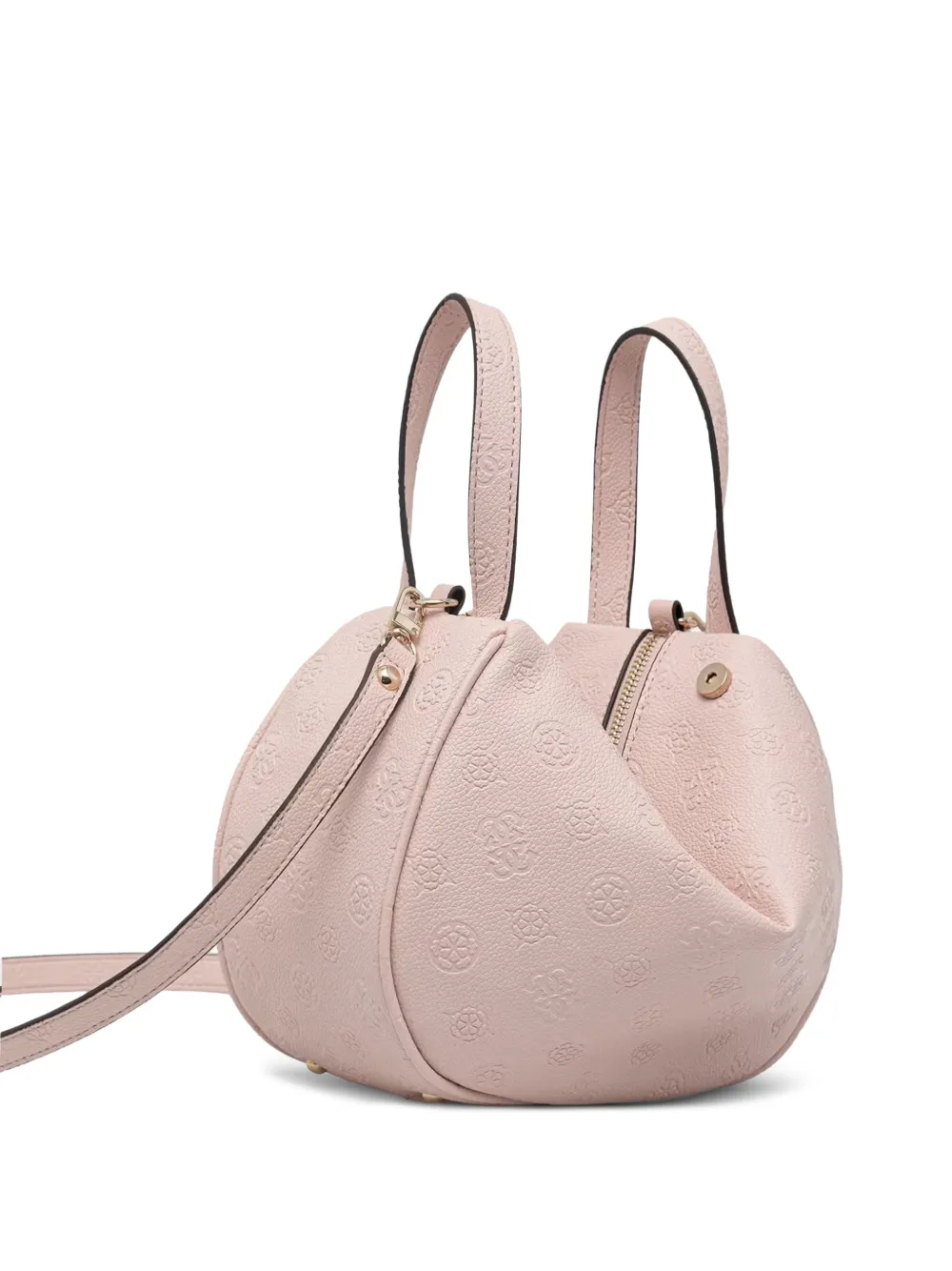 GUESS USA Anise shopper met logo-reliëf Roze