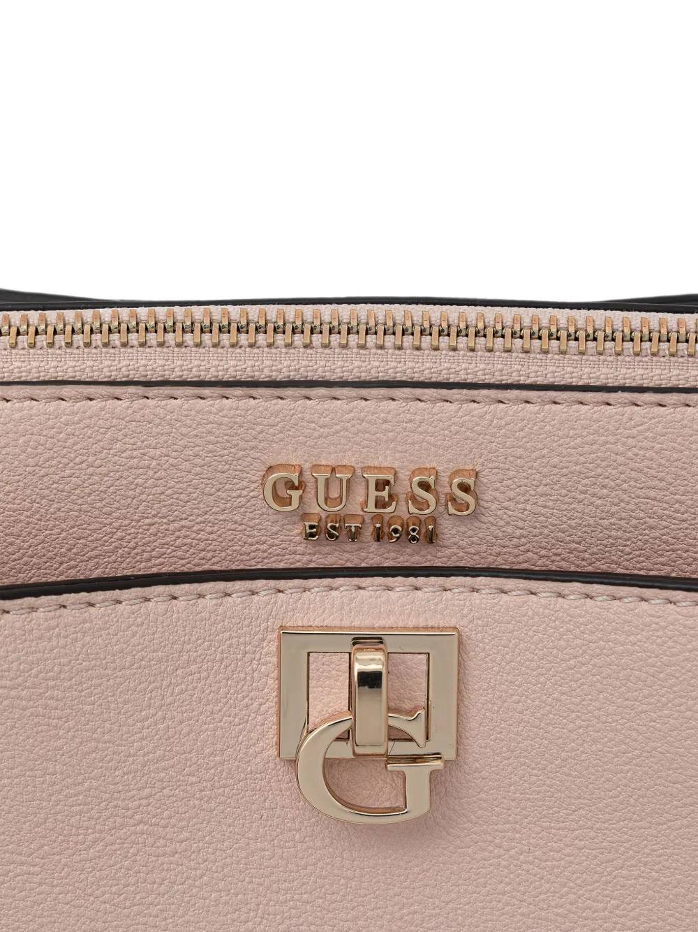 GUESS USA Schoudertas met logoplakkaat Roze
