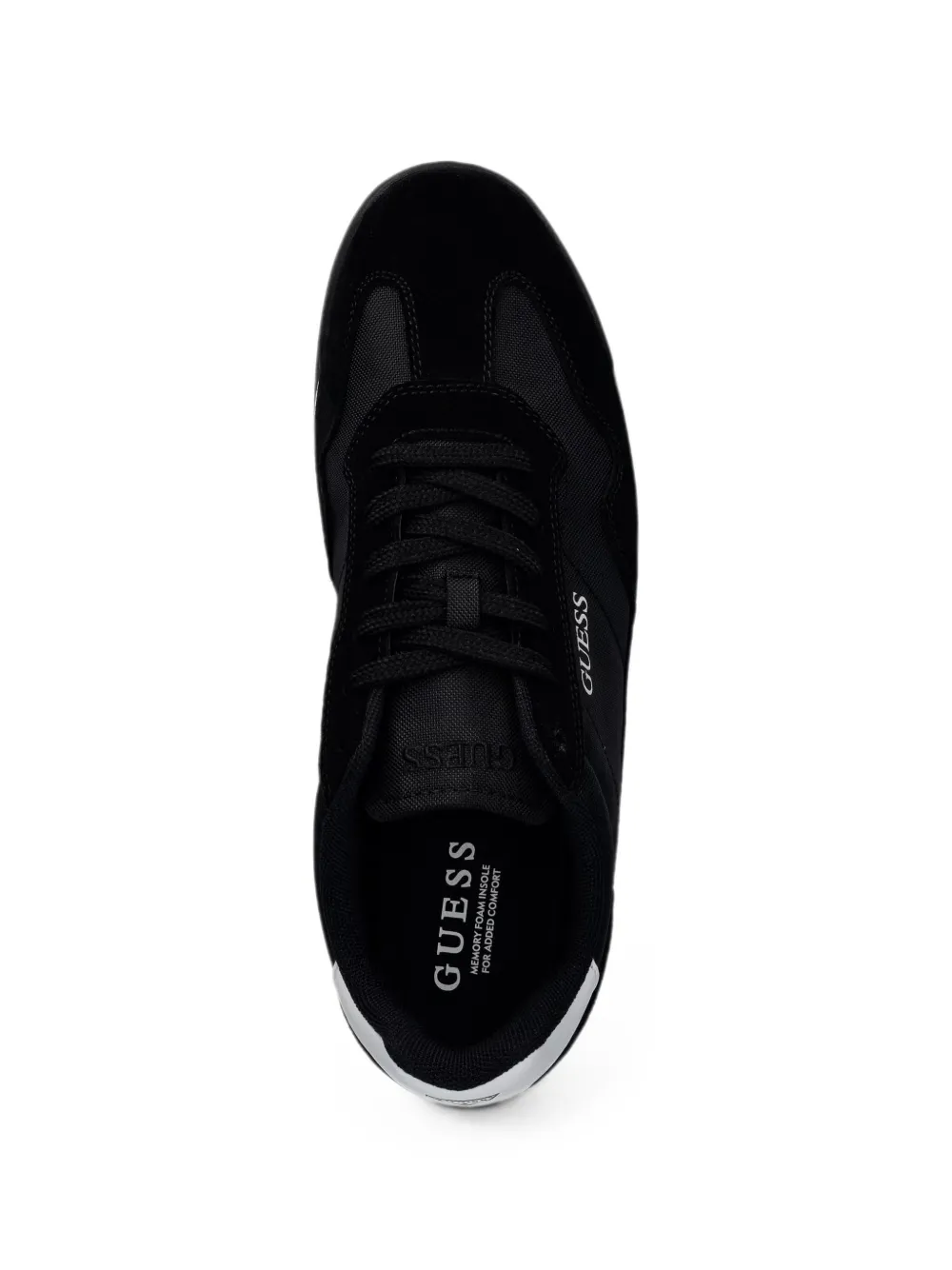 GUESS USA Sneakers met vlakken en logoprint Zwart