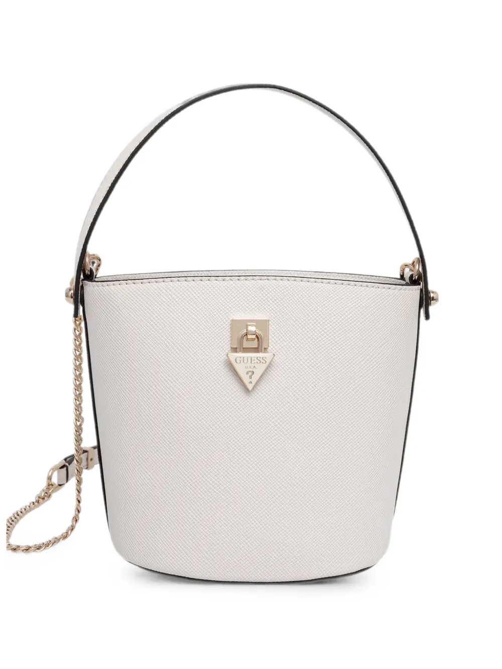 GUESS USA Borsa a secchiello Patsie con applicazione - Toni neutri