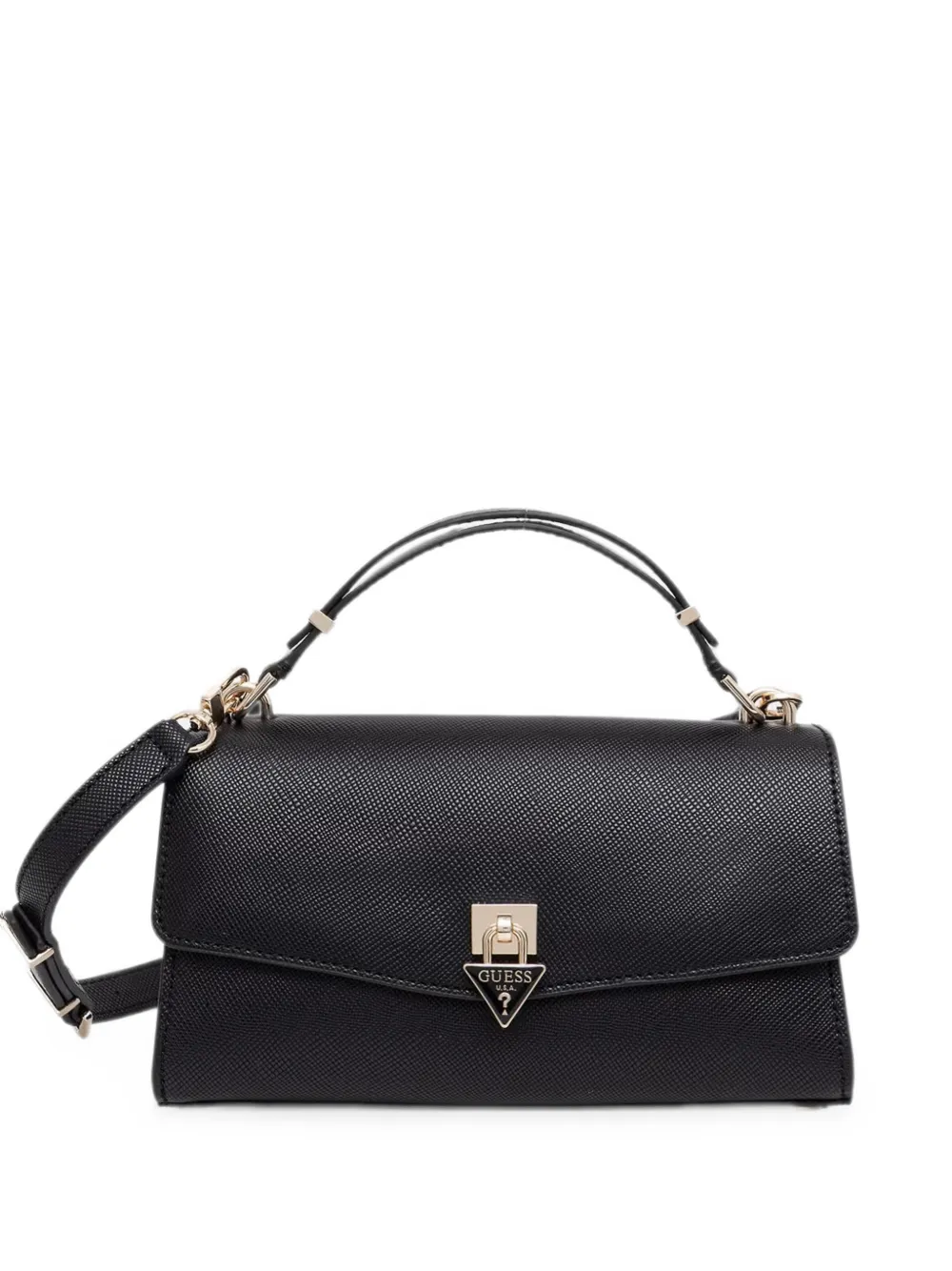 GUESS USA logo-plaque tote bag - Nero