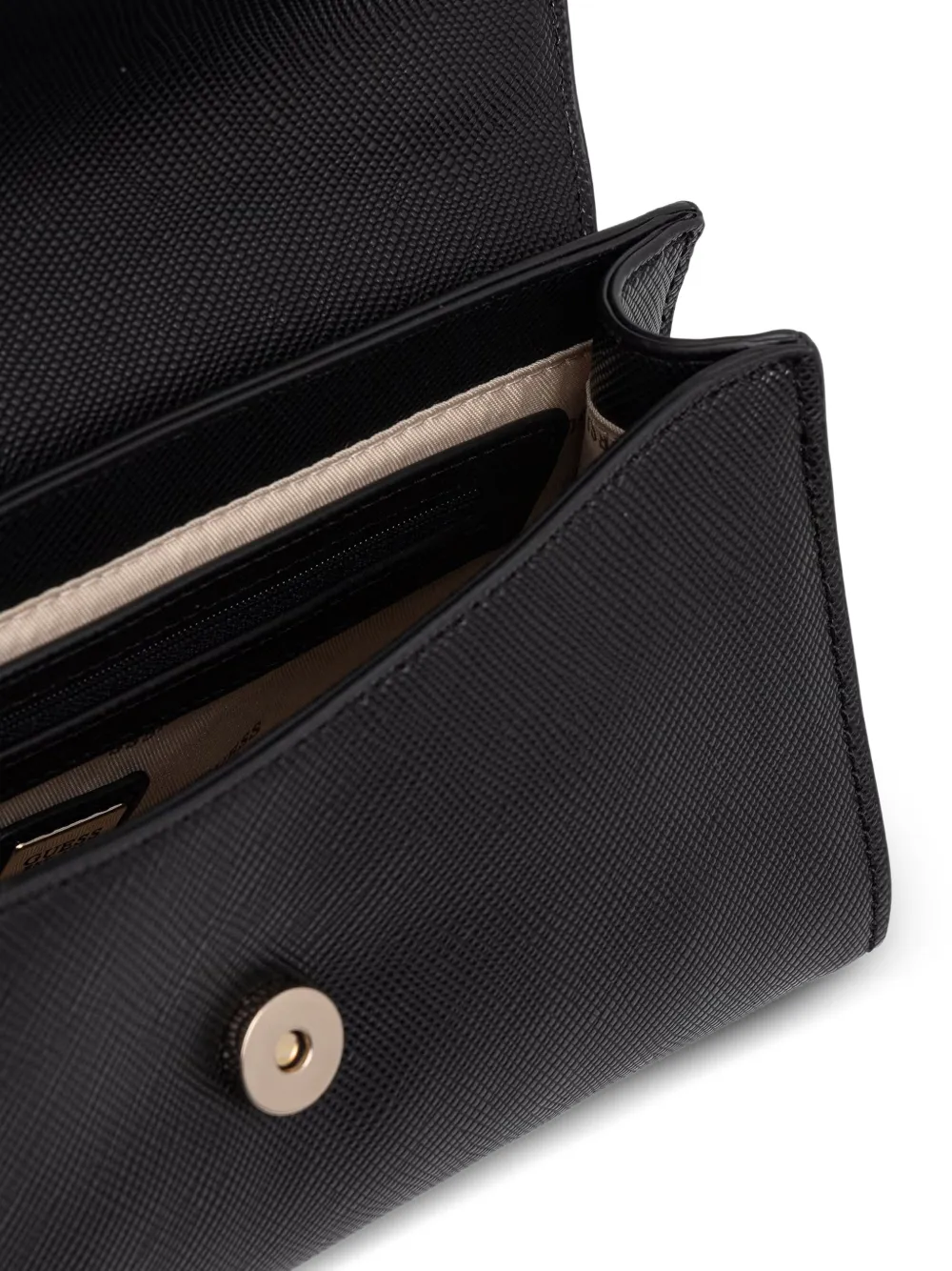 GUESS USA Heuptas met logoplakkaat Zwart