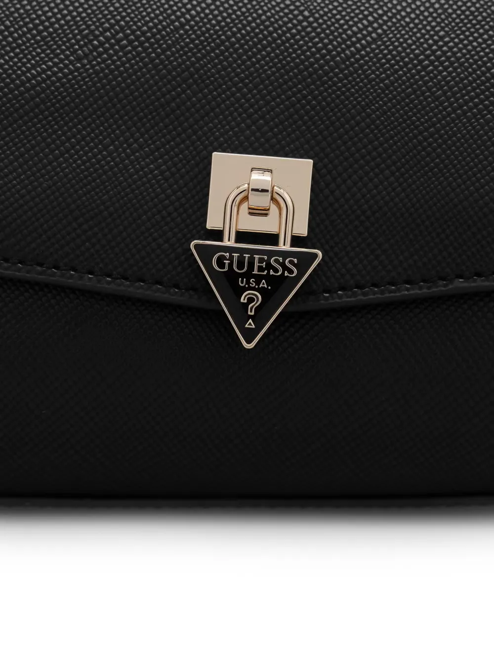 GUESS USA Heuptas met logoplakkaat Zwart