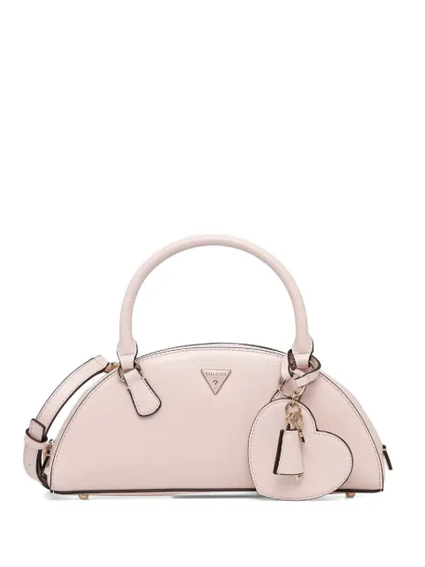 GUESS USA Isobel heart-motif curved tote bag