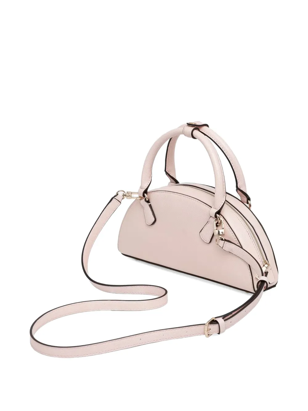 GUESS USA Isobel gewelfde shopper met hartpatroon Roze