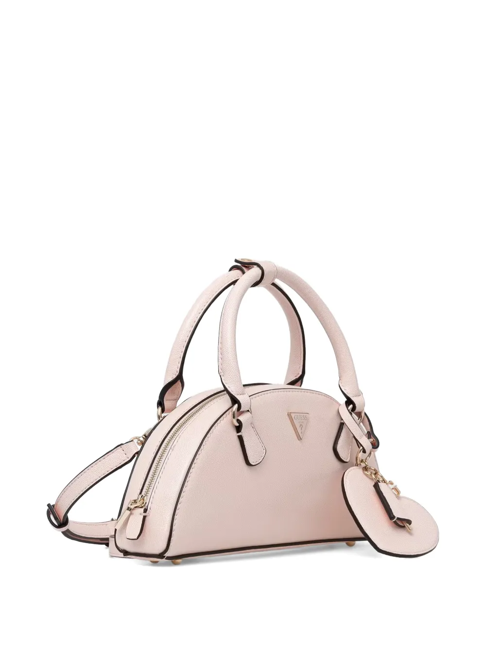 GUESS USA Isobel gewelfde shopper met hartpatroon Roze