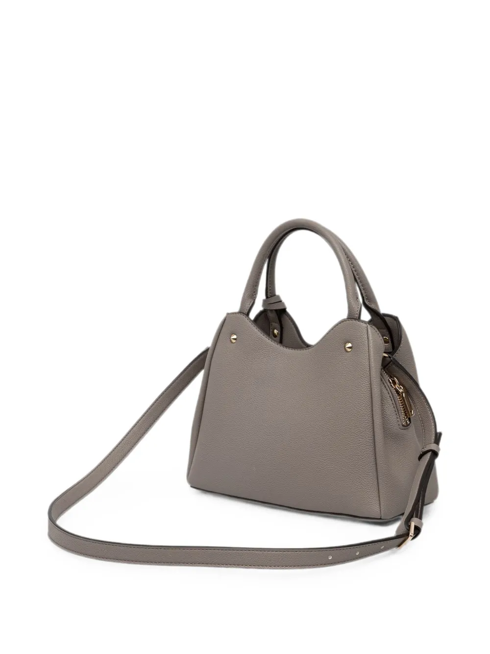 GUESS USA Meridian shopper met logoplakkaat Beige