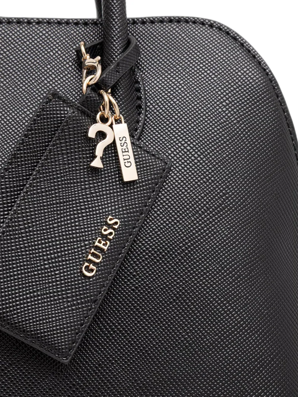 GUESS USA Patsie shopper met logoplakkaat Zwart