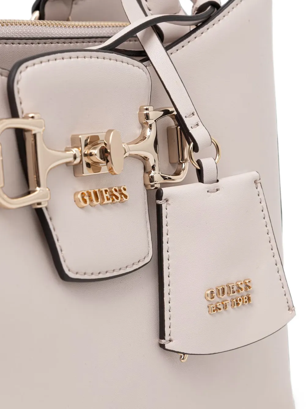 GUESS USA Janie shopper met logoplakkaat Roze