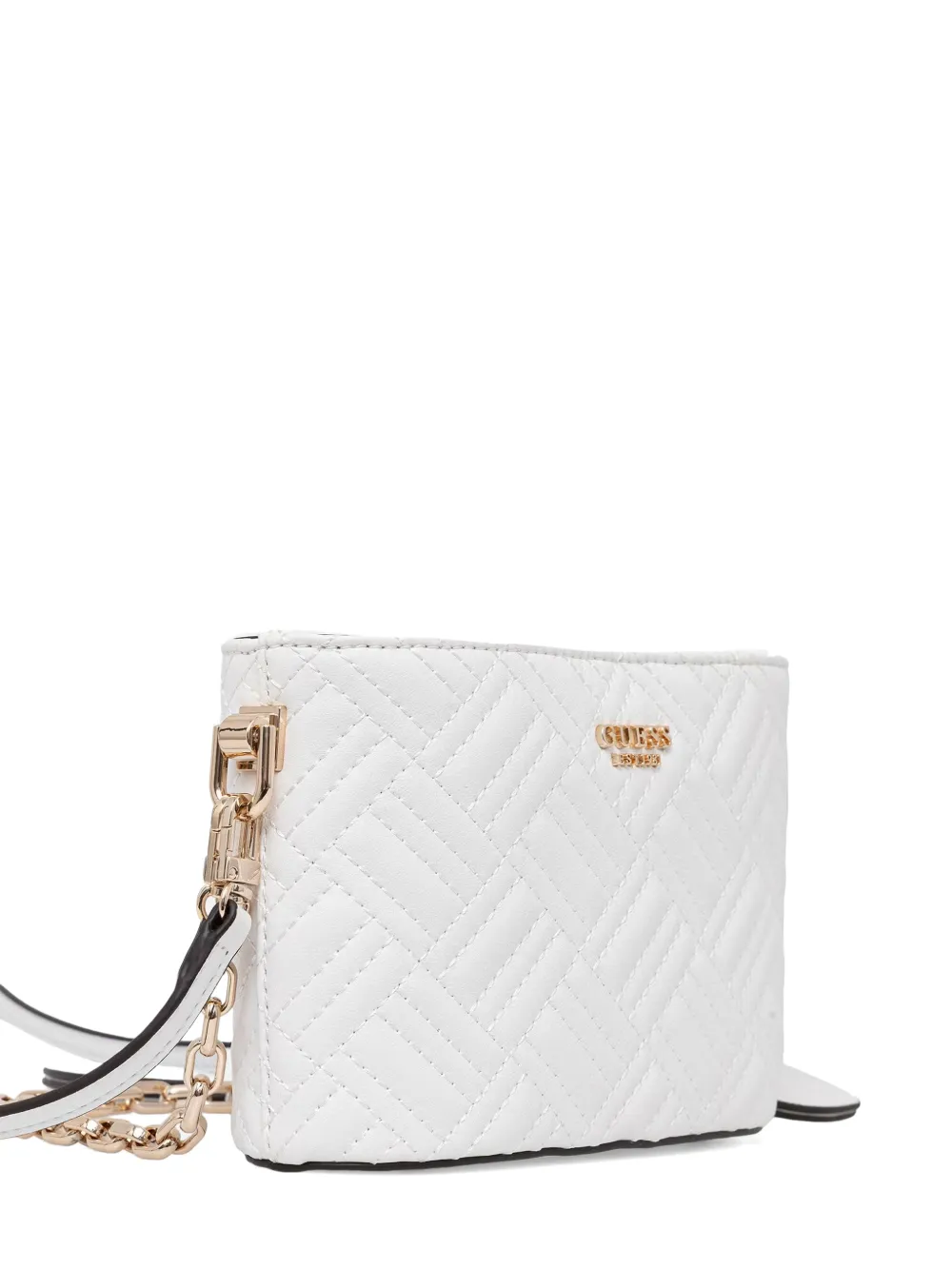 GUESS USA Gewatteerde schoudertas Wit