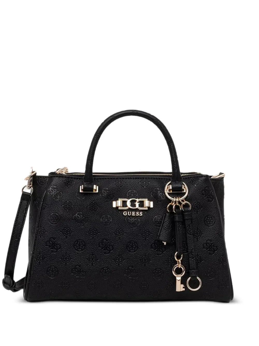 GUESS USA Anise logo-embossed tote bag - Nero