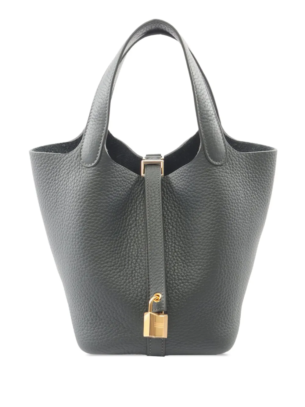 Hermès Pre-Owned 2025 Clemence Picotin Lock 18 handbag - Grün