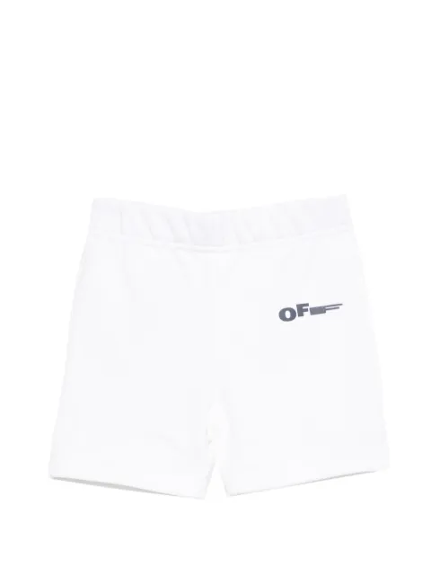Off-White Kids logo-print shorts