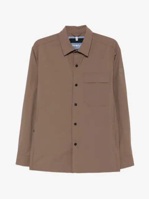 People Of Shibuya flap-pocket shirt jacket