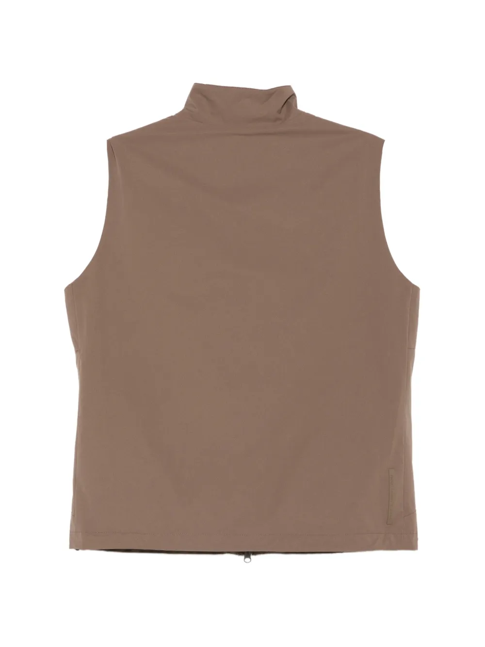 People Of Shibuya Bodywarmer met logopatch Beige