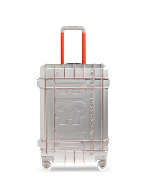 Diesel Rollkoffer mit Logo-Prägung
