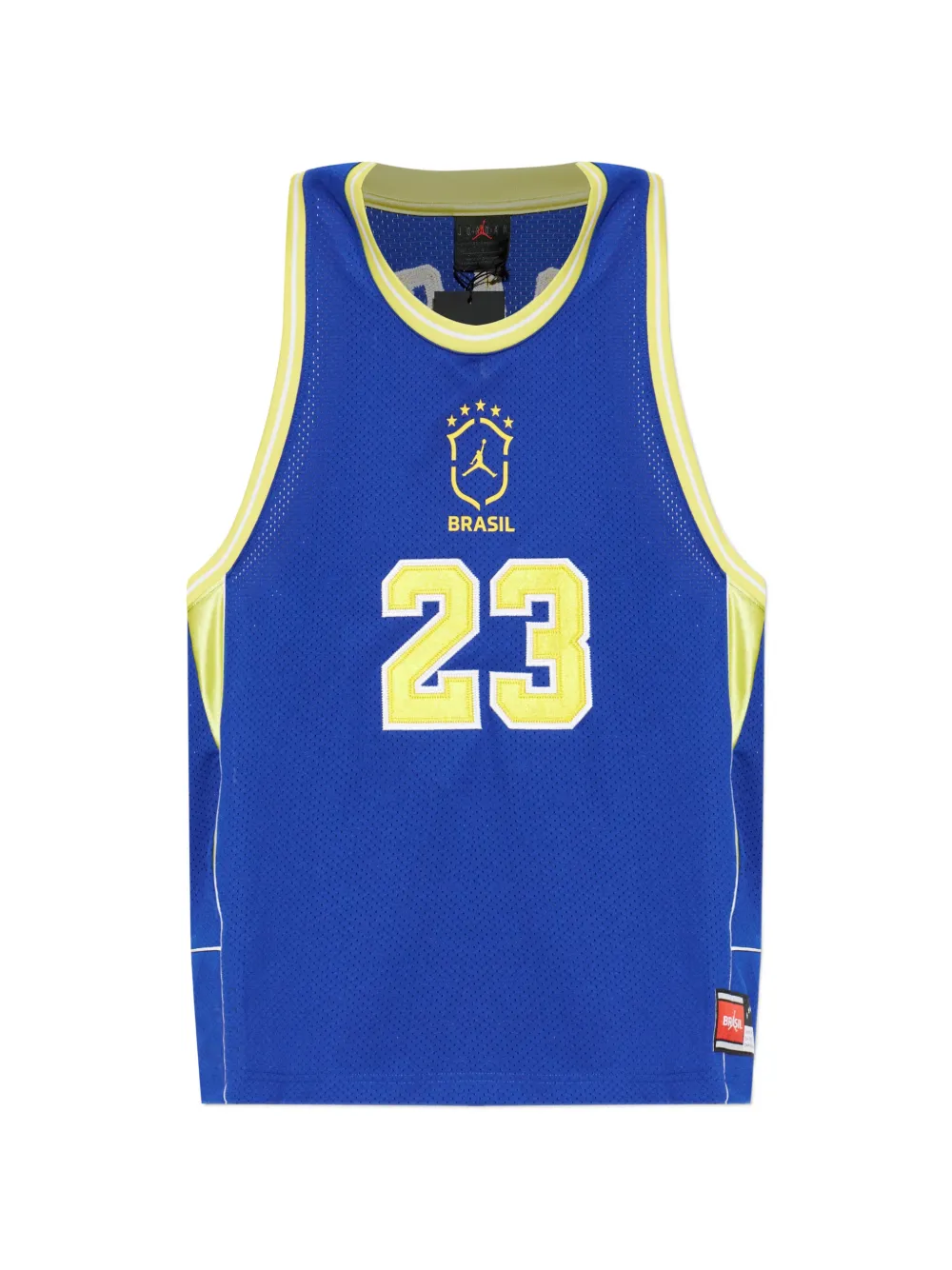 Nike x Jordan logo-print tank top - Blau