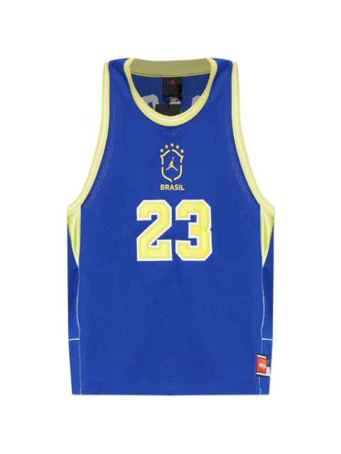 Nike x Jordan logo-print tank top