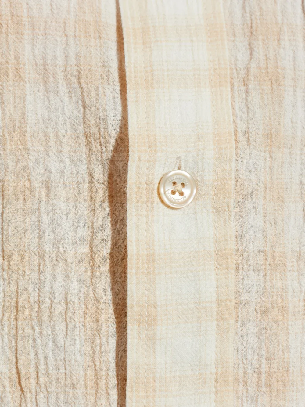 AllSaints Toya overhemd met patroon Beige