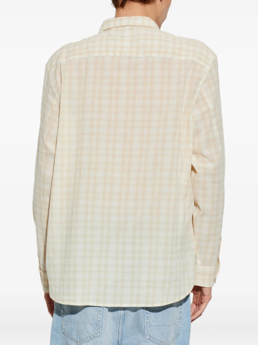 AllSaints Toya overhemd met patroon Beige