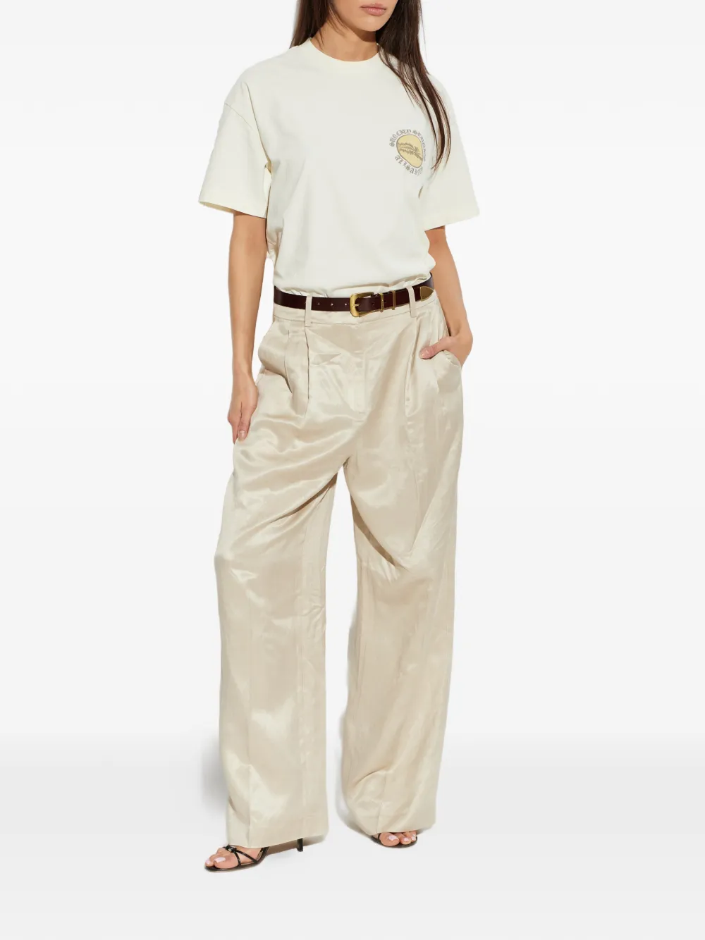 AllSaints Sun City T-shirt Wit