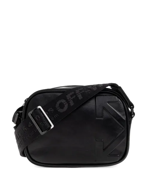 Off-White Heritage leather messenger bag
