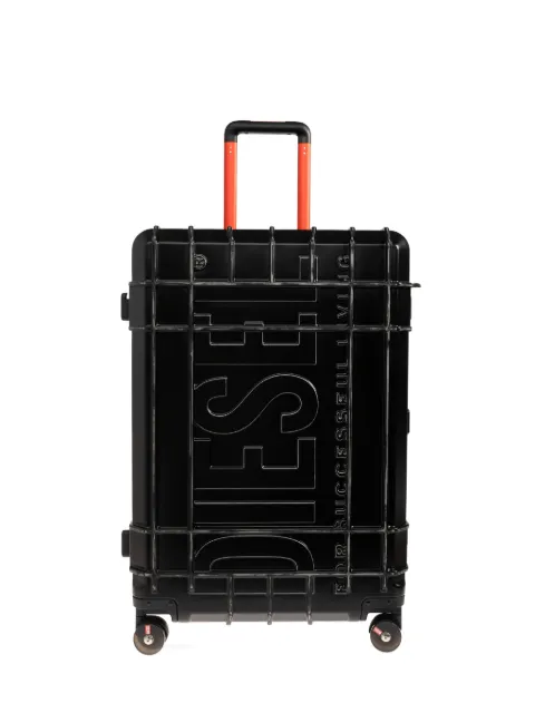 Diesel maleta con logo en relieve