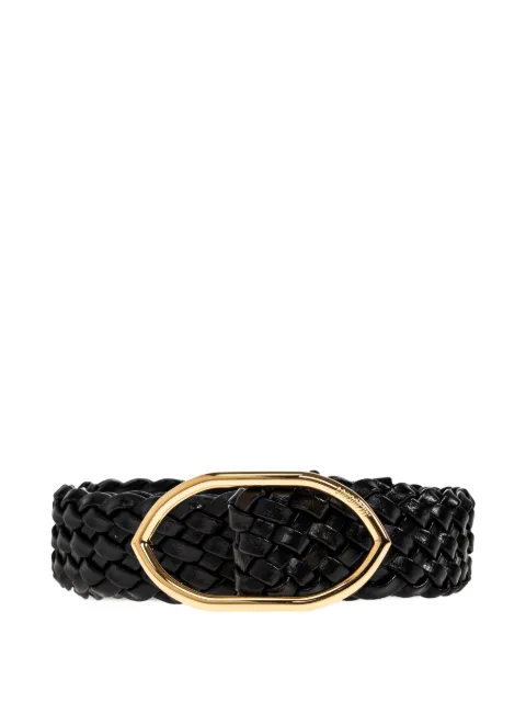 Jacquemus Calisson braided leather belt