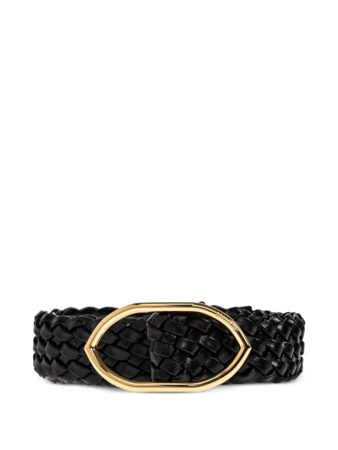 Jacquemus Calisson braided leather belt