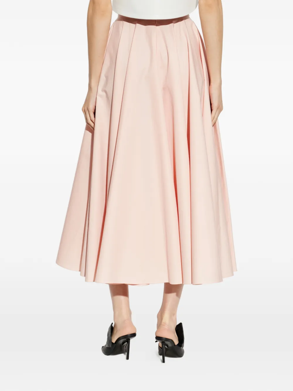 Givenchy Rok met geborduurd logo Roze
