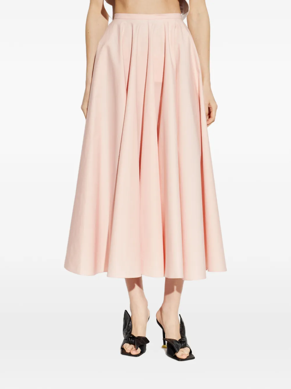 Givenchy pleated drawstring skirt - Rosa
