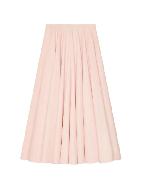 Givenchy pleated drawstring skirt