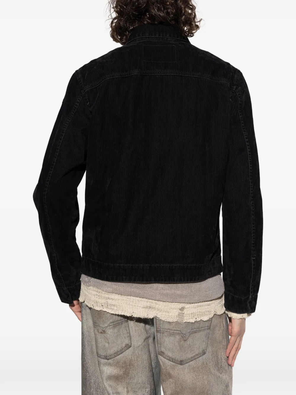 Diesel Jack met rits Zwart