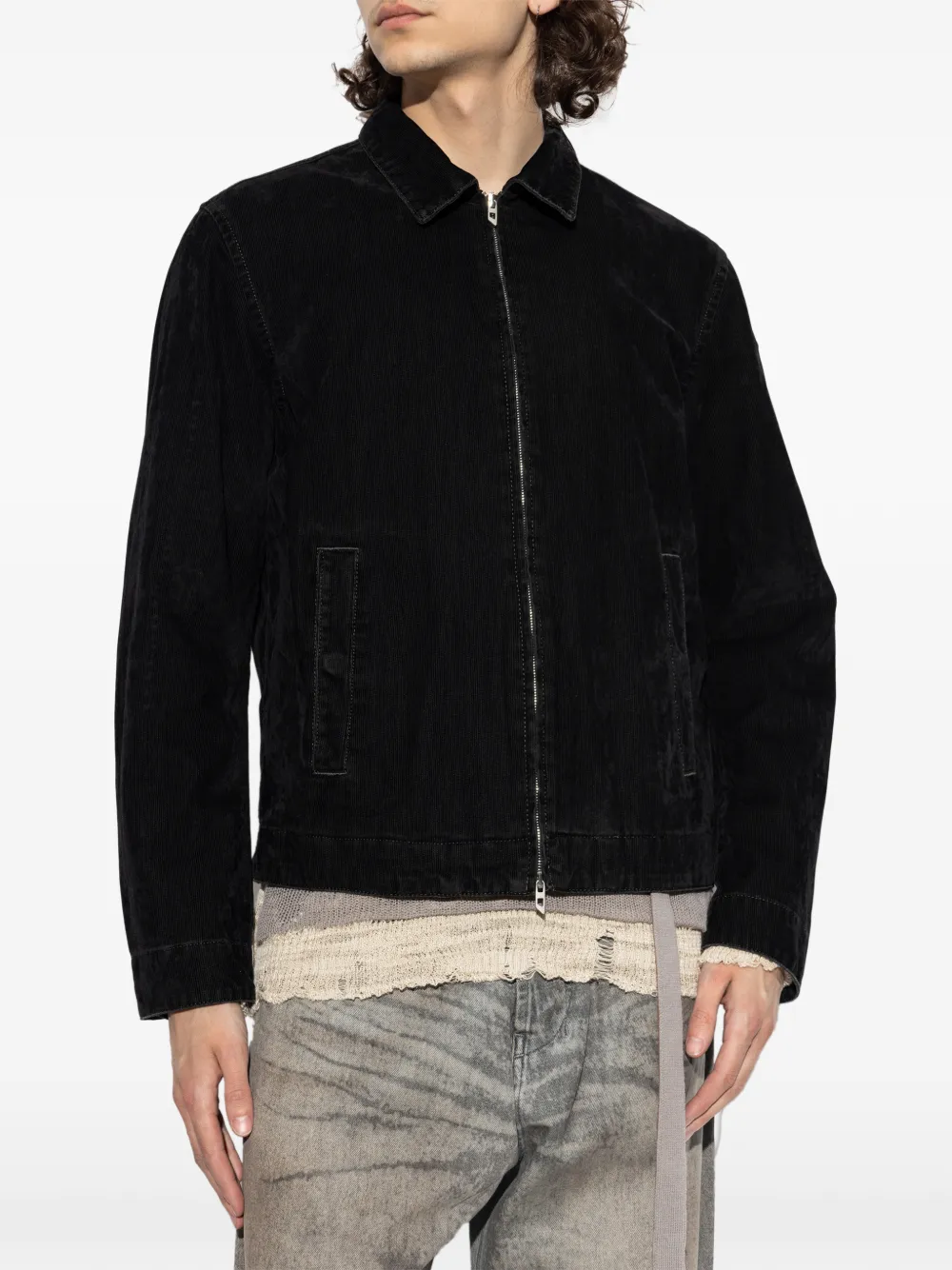 Diesel Jack met rits Zwart