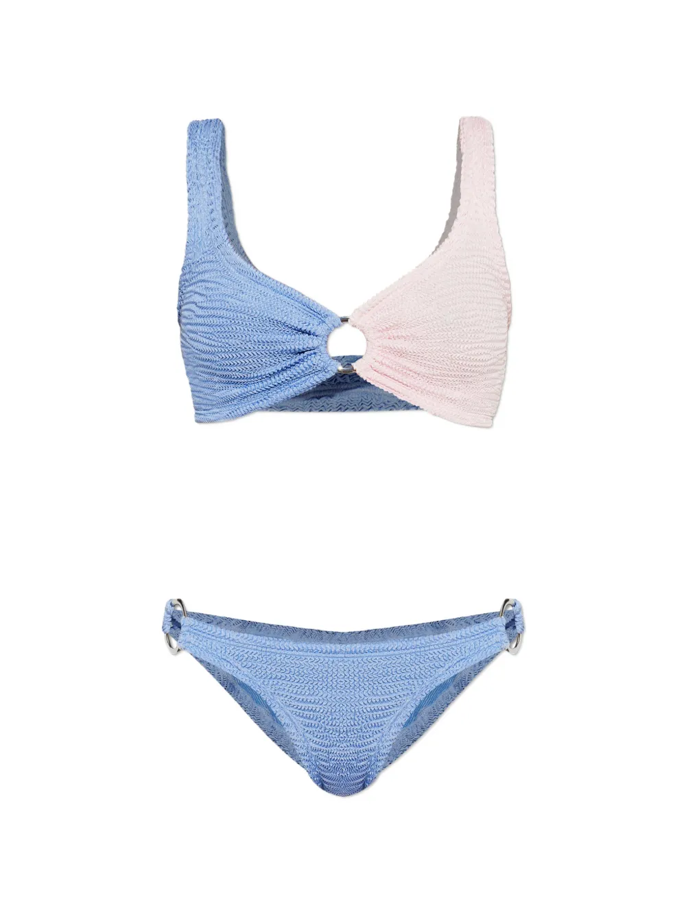 PARAMIDONNA Kari ring-detail bikini - Blu