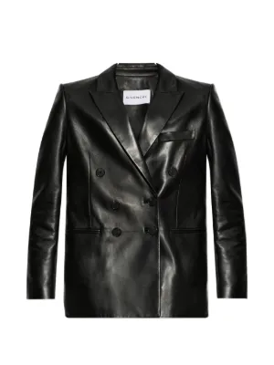 Balmain レザージャケット | ブラック | FARFETCH JP