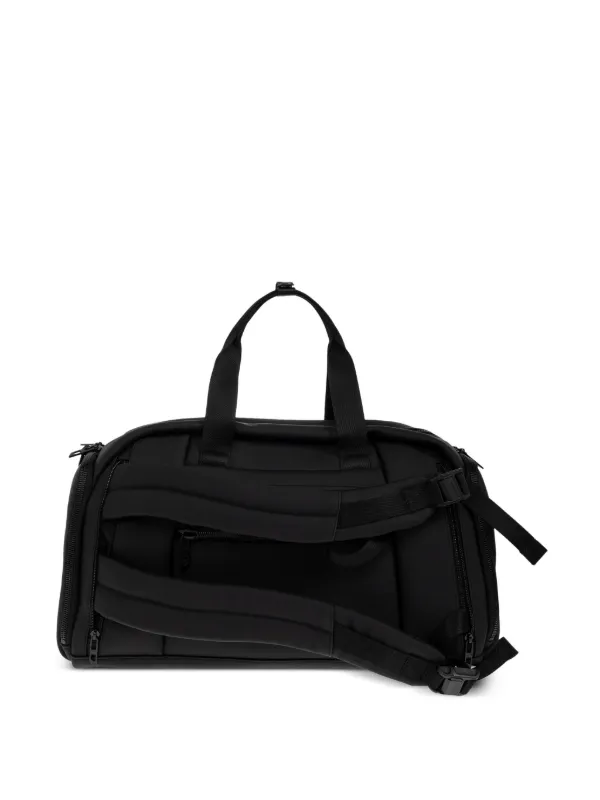 Diesel Industry ブラックボストンバッグ Diesel ロゴパッチ ボストンバッグ | ブラック | FARFETCH JP