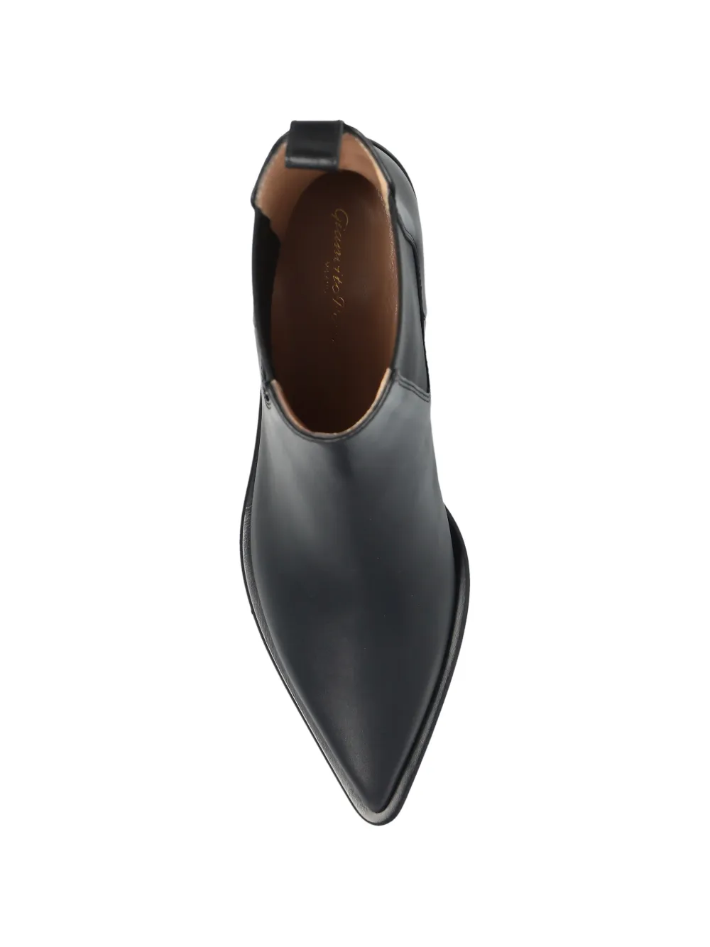 Gianvito Rossi pointed-toe ankle boots Zwart