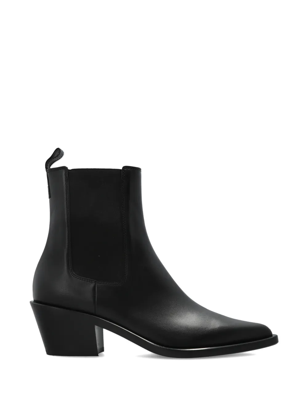 Gianvito Rossi pointed-toe ankle boots Zwart