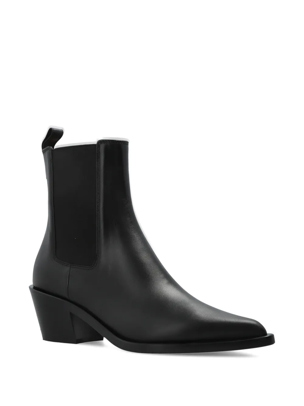 Gianvito Rossi pointed-toe ankle boots Zwart