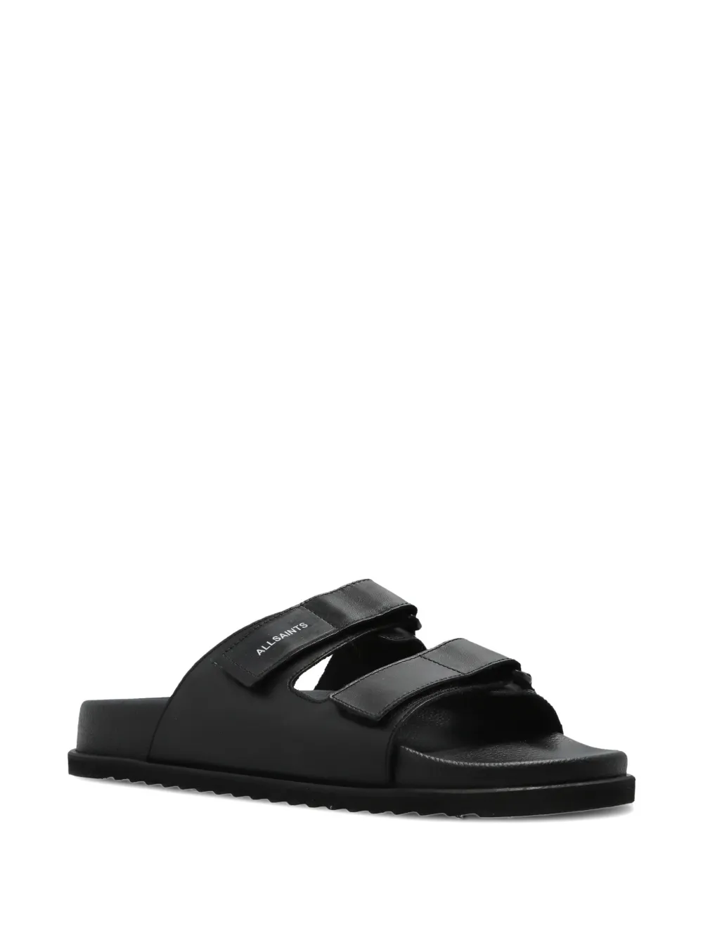 AllSaints Vex sandalen met klittenband Zwart