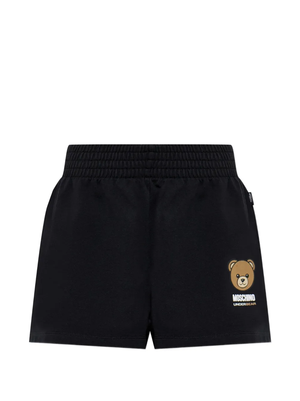 Moschino Teddy Bear-logo shorts - Schwarz
