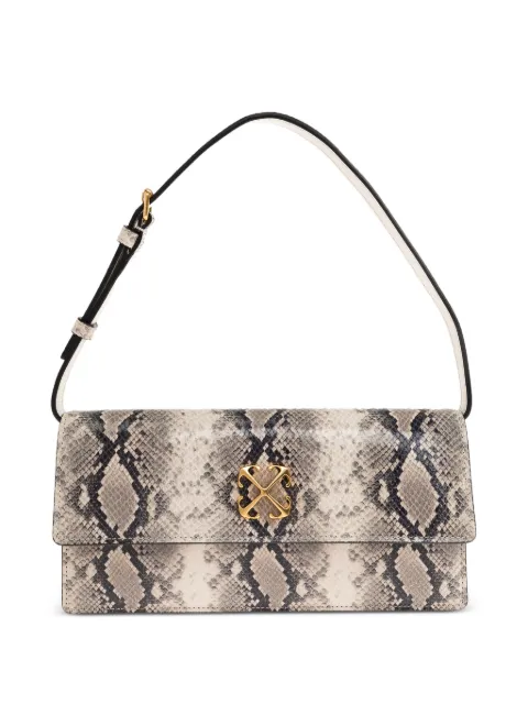 Off-White snakeskin-effect shoulder bag
